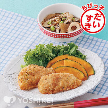白身魚のカレーフライ