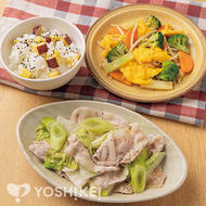 豚しゃぶと白菜のはさみ蒸し